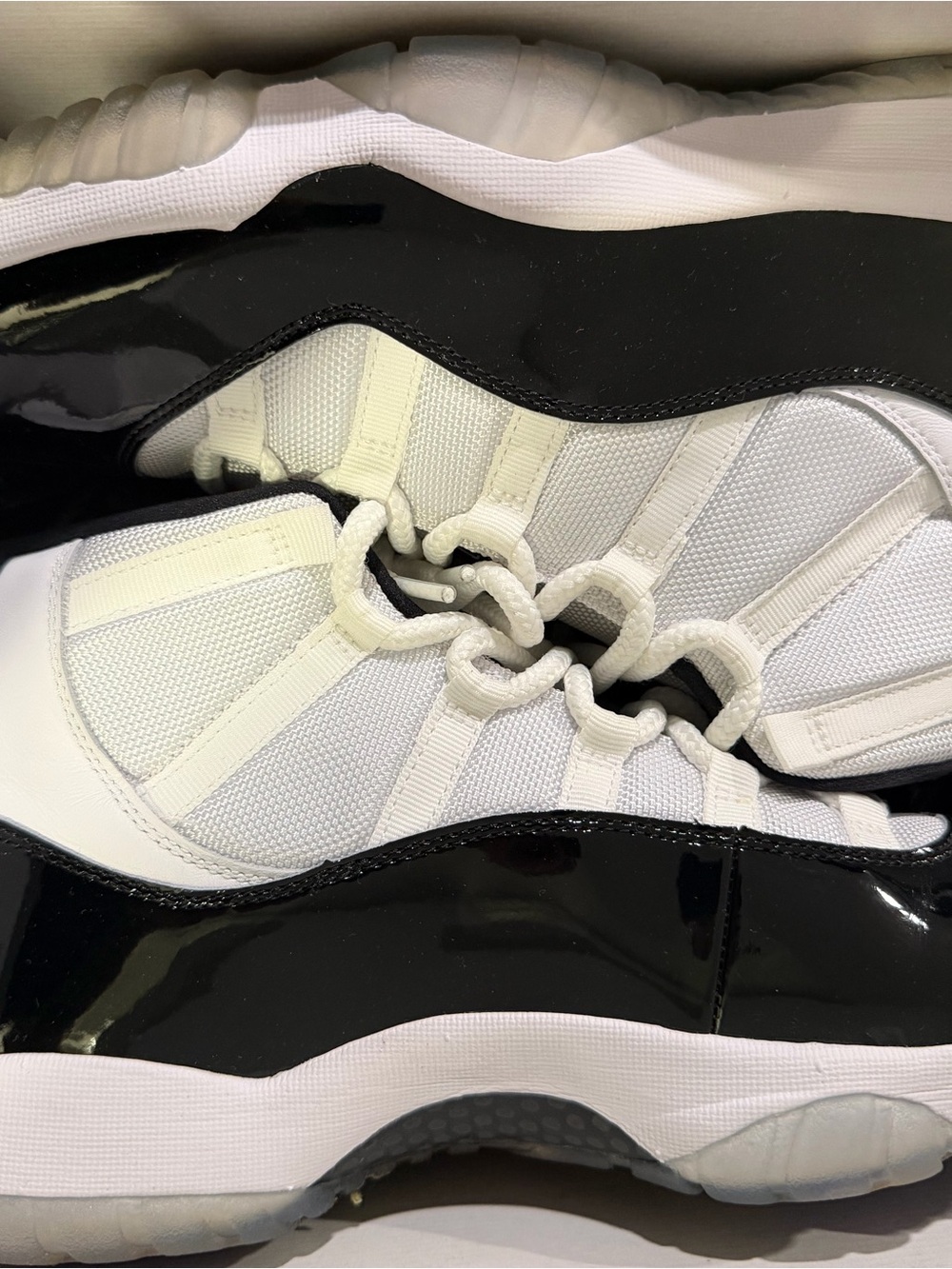 Jordan Retro Low-Top Sneakers in White and Black
